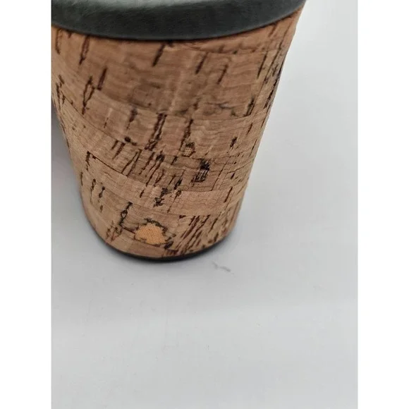 Chocolat Blu Women's Wild Denim Camo Wedge Heel Sandal  Size 7.5 - Picture 7 of 10